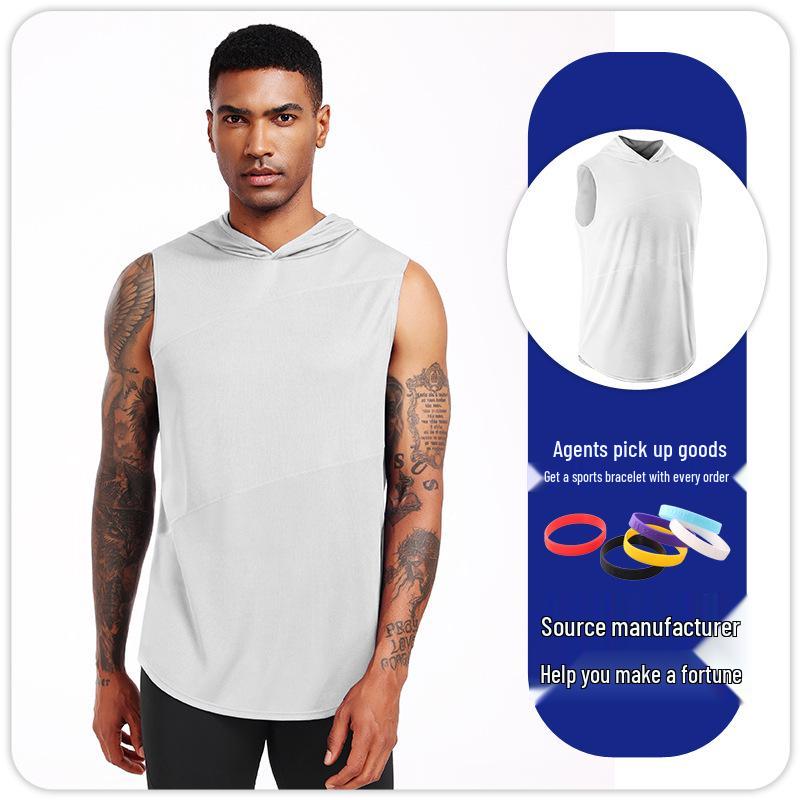 Men s Hooded Mesh Breathable Quick-Dry Loose Fit Tank Top for Gym, Basketball, and Running M белый
Men s Hooded Mesh Breathable Quick-Dry Loose Fit Tank Top for Gym, Basketball, and Running M белый