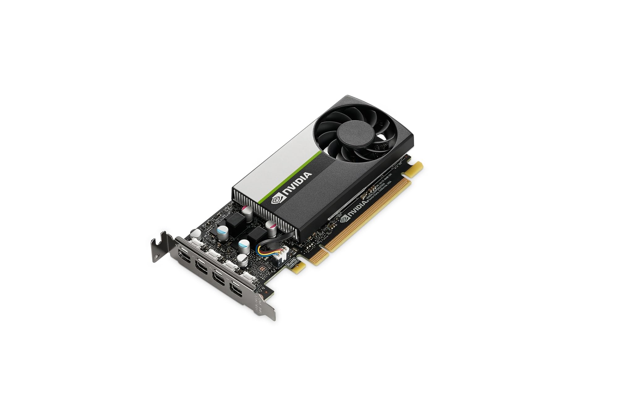 NVIDIA T1000 8GB Workstation Turing Architecture Professional Graphics Board Single-Slot Low-Profile (900-5G172-2570-000, VD8173) чорний
NVIDIA T1000 8GB Workstation Turing Architecture Professional Graphics Board Single-Slot Low-Profile (900-5G172-2570-000, VD8173) чорний