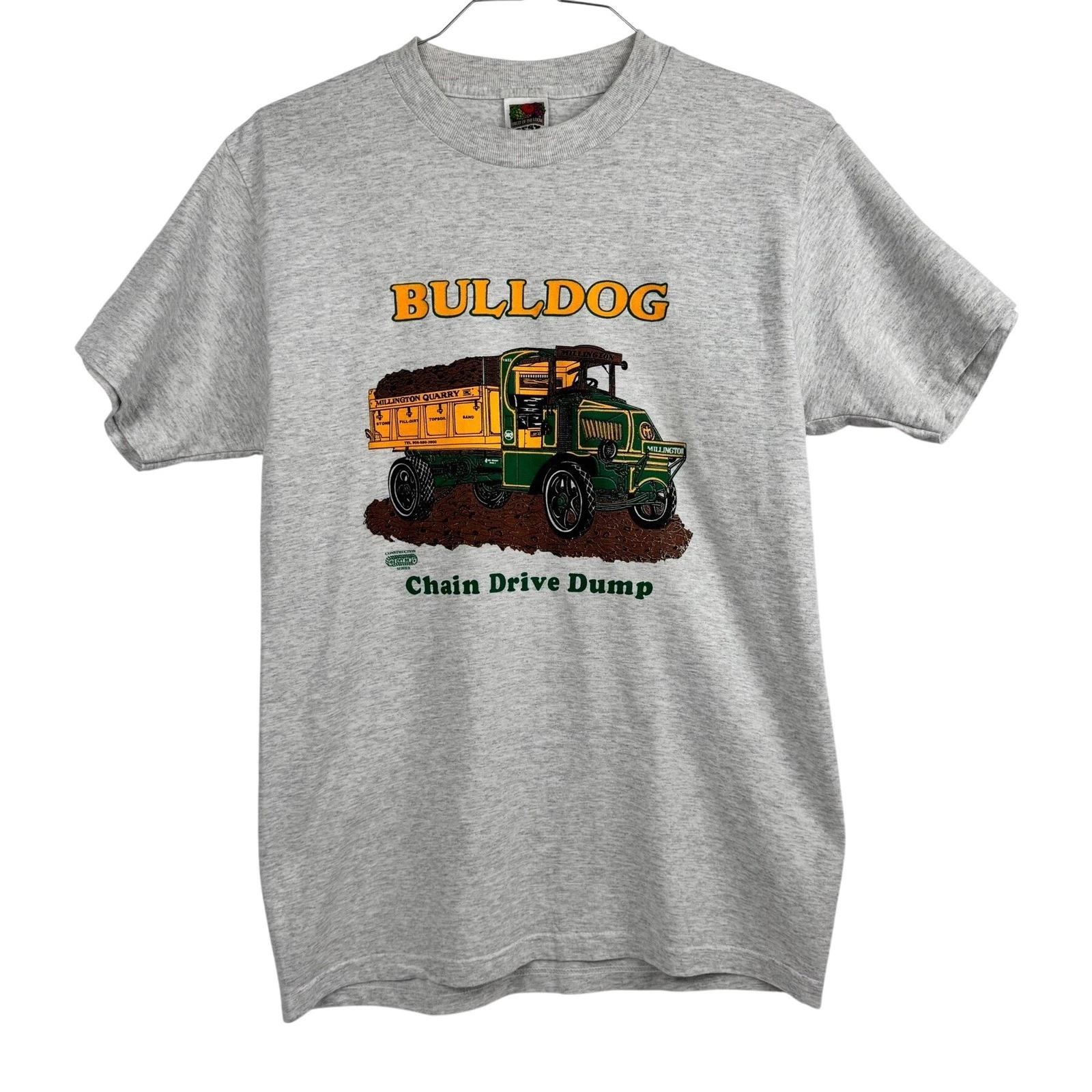 Bulldog Chain Drive Dump Truck Country Graphic T-Shirt Men s Medium FOTL L
Bulldog Chain Drive Dump Truck Country Graphic T-Shirt Men s Medium FOTL L