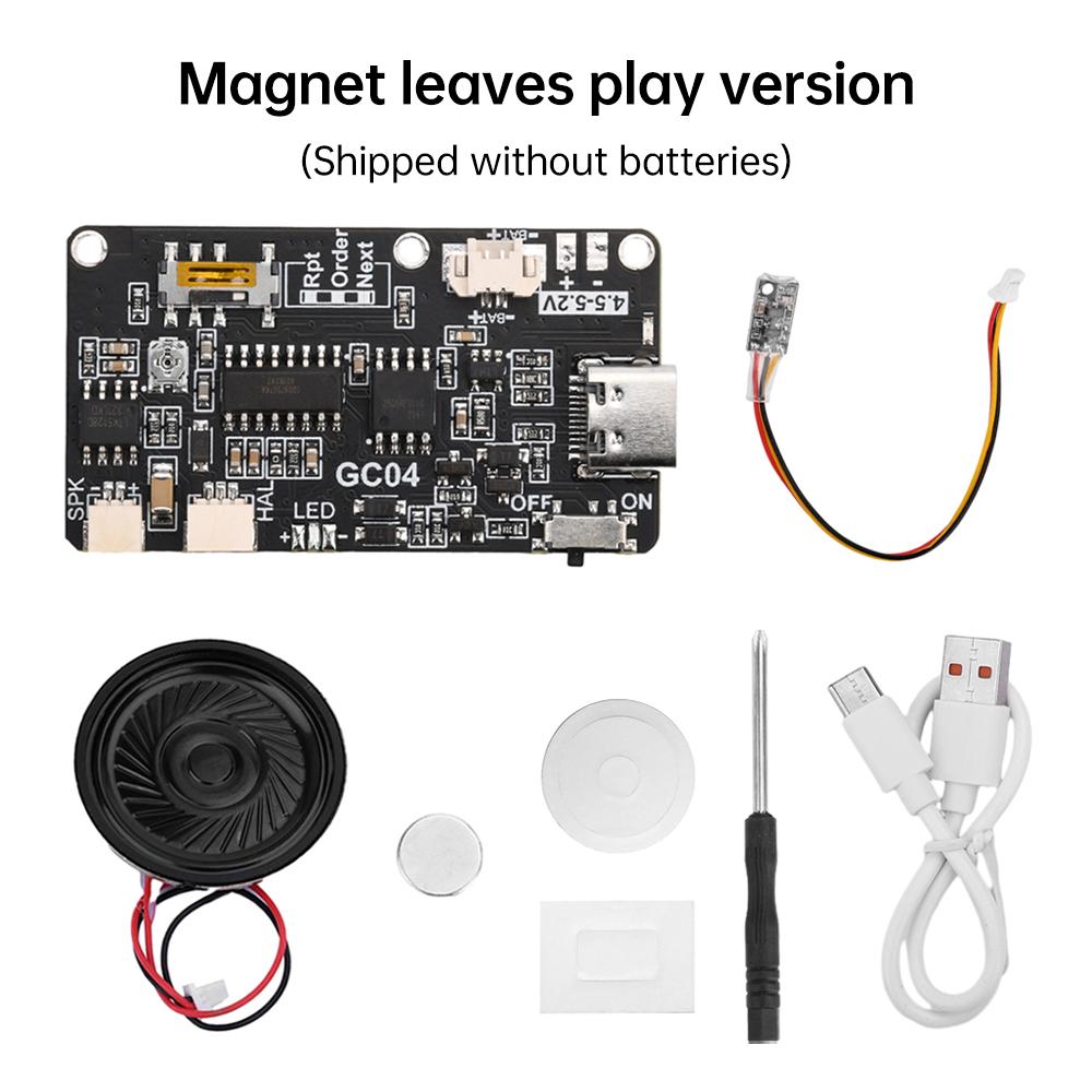 Recordable Sound Module 8M MP3 Magnet Control Music Voice Player Board with Speaker for DIY Greeting Card Gift Christmas
Recordable Sound Module 8M MP3 Magnet Control Music Voice Player Board with Speaker for DIY Greeting Card Gift Christmas