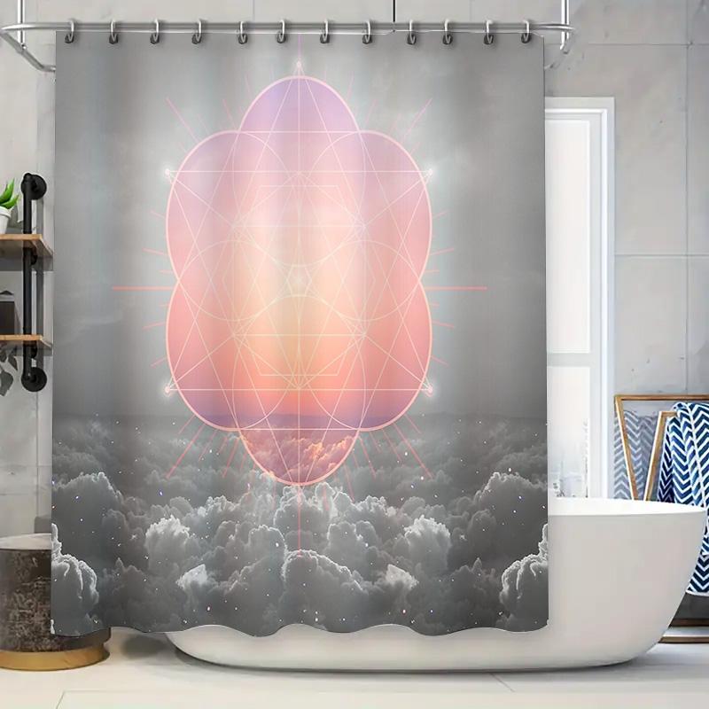 Geometric Mandala Shower Curtain Bohemian Patterned Bathroom Decor Nature Zen Art Tapestry Wall Hanging Modern Home Textile W60H190(CM)-1 Pcs
Geometric Mandala Shower Curtain Bohemian Patterned Bathroom Decor Nature Zen Art Tapestry Wall Hanging Modern Home Textile W60H190(CM)-1 Pcs