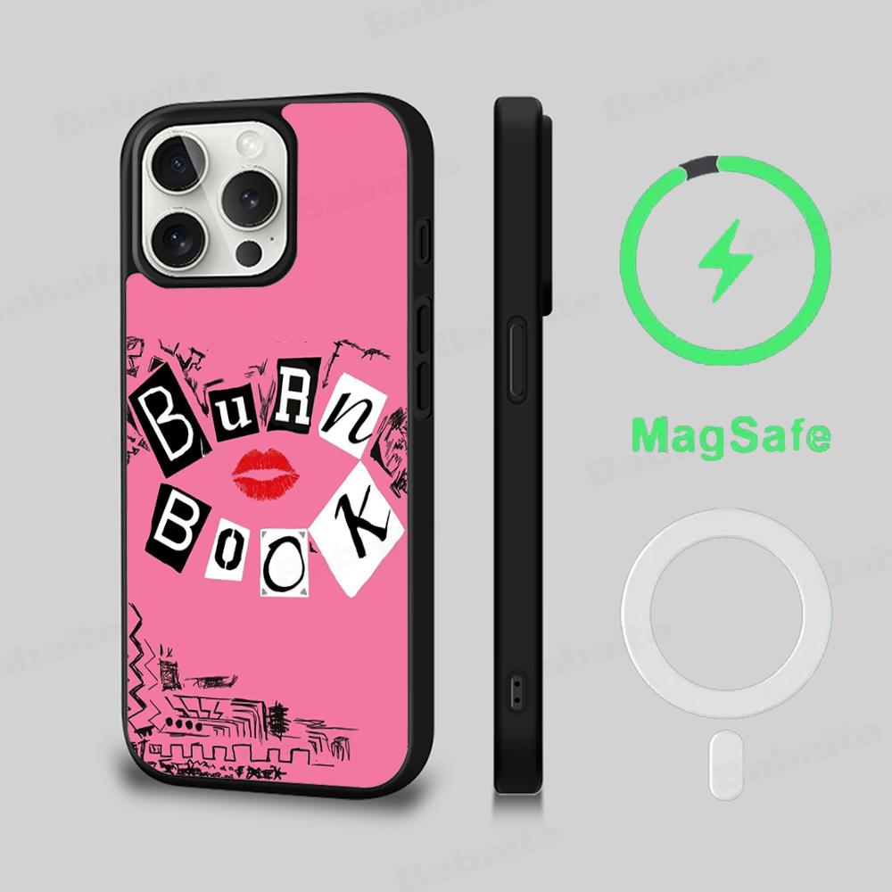 M-Mean Girls B-Burn Book Phone Case Magnetic Case For IPhone 16 14 13 12 11 15 Pro Max Plus For Magsafe Wireless Charge Cover iPhone 16 plus
M-Mean Girls B-Burn Book Phone Case Magnetic Case For IPhone 16 14 13 12 11 15 Pro Max Plus For Magsafe Wireless Charge Cover iPhone 16 plus