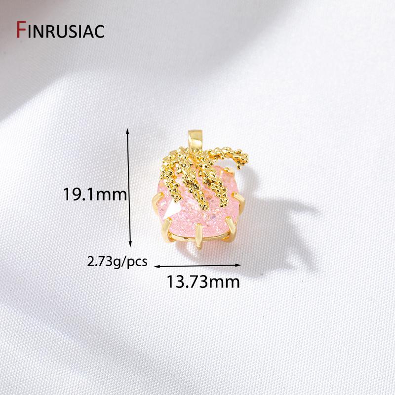 14K Gold Plated Brass Inlaid Zircon Charms For Jewelry Making Heart Bowknot DIY Pendants Jewelery Findings Supplies Accessories 1 piece
14K Gold Plated Brass Inlaid Zircon Charms For Jewelry Making Heart Bowknot DIY Pendants Jewelery Findings Supplies Accessories 1 piece