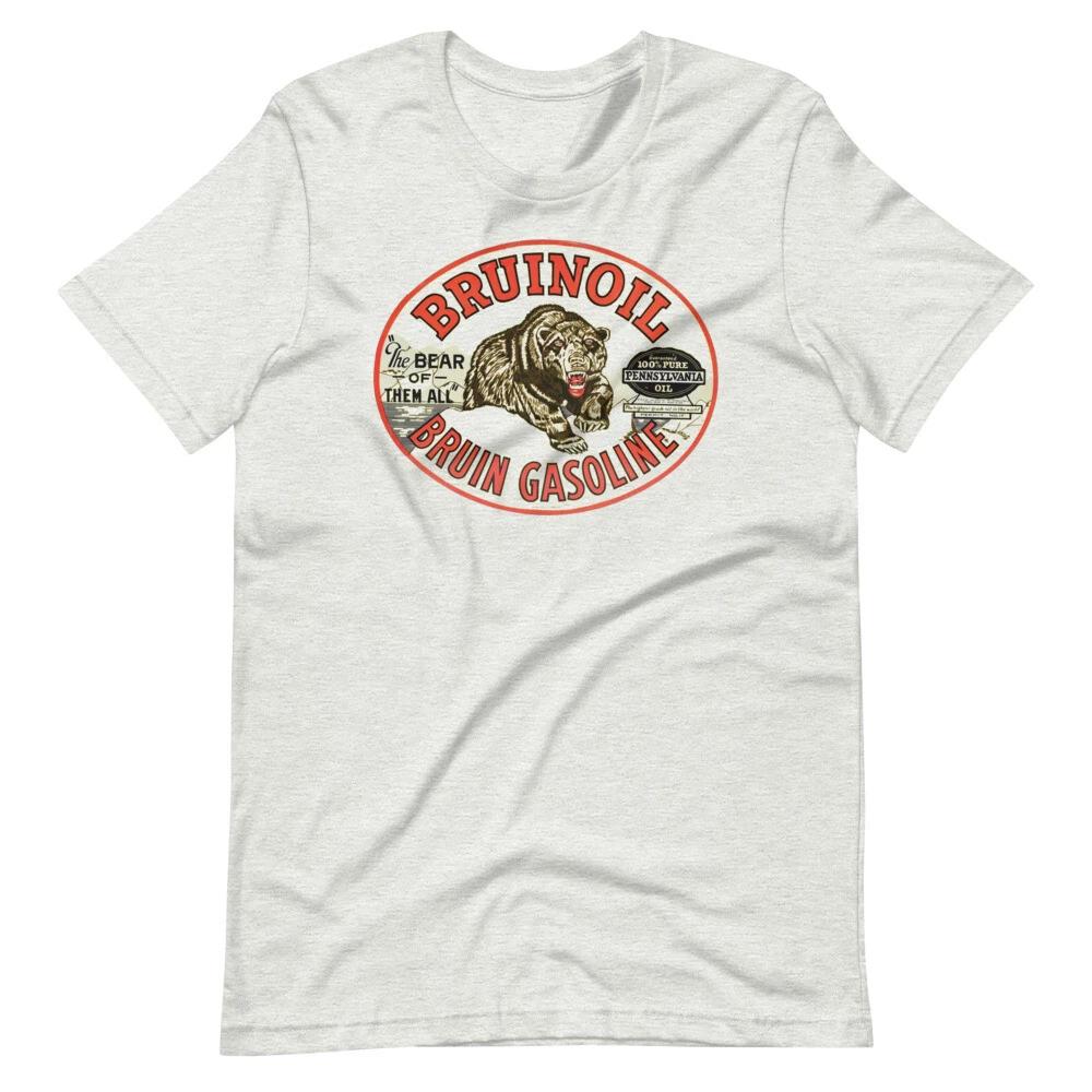 BRUINOIL Vintage Sign Style OIL GAS Gasoline Short-Sleeve Unisex 100% Cotton T-shirt Mens Tees Top S
BRUINOIL Vintage Sign Style OIL GAS Gasoline Short-Sleeve Unisex 100% Cotton T-shirt Mens Tees Top S