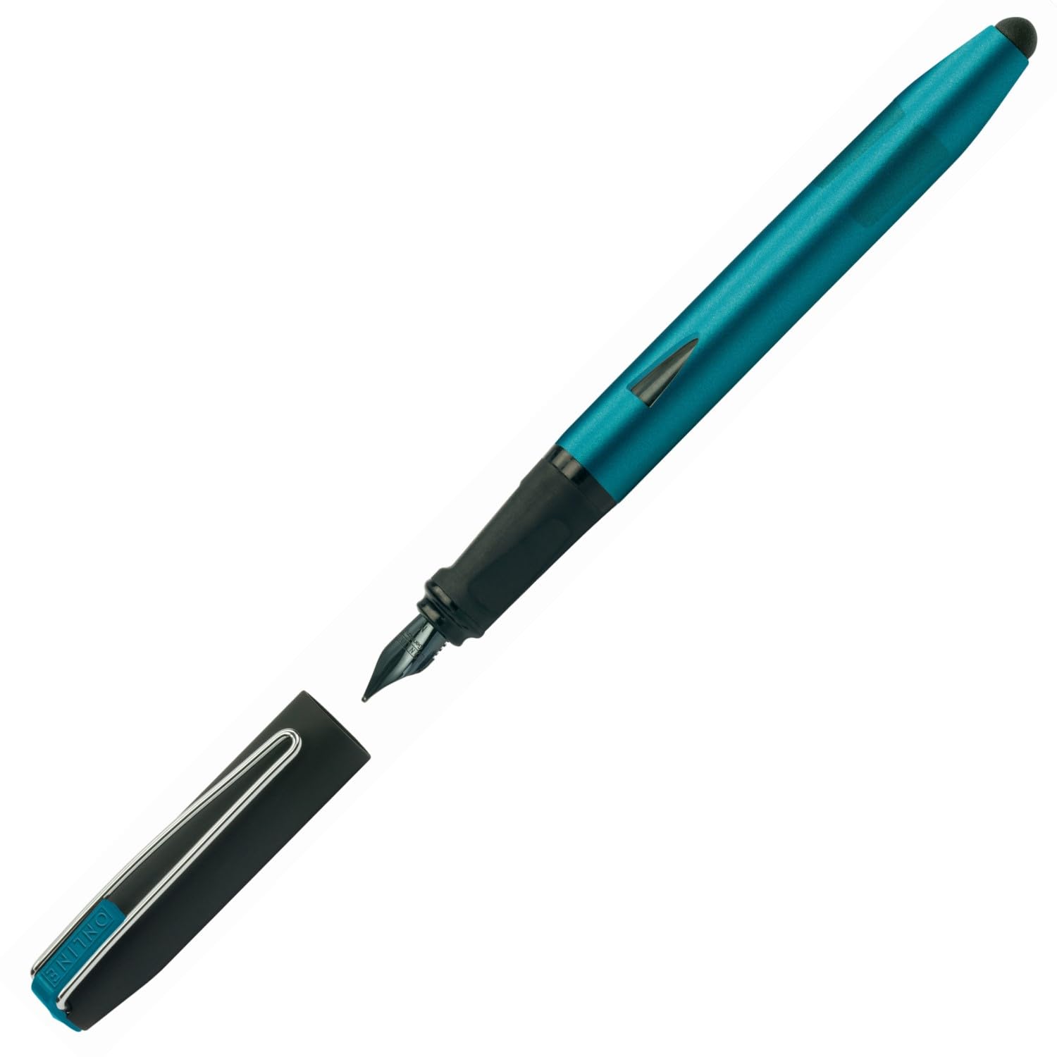 ONLINE Online Fountain Pen F Fine Point Switch Plus Petrol 26007 Stylus Equipped Regular Imported Product
ONLINE Online Fountain Pen F Fine Point Switch Plus Petrol 26007 Stylus Equipped Regular Imported Product