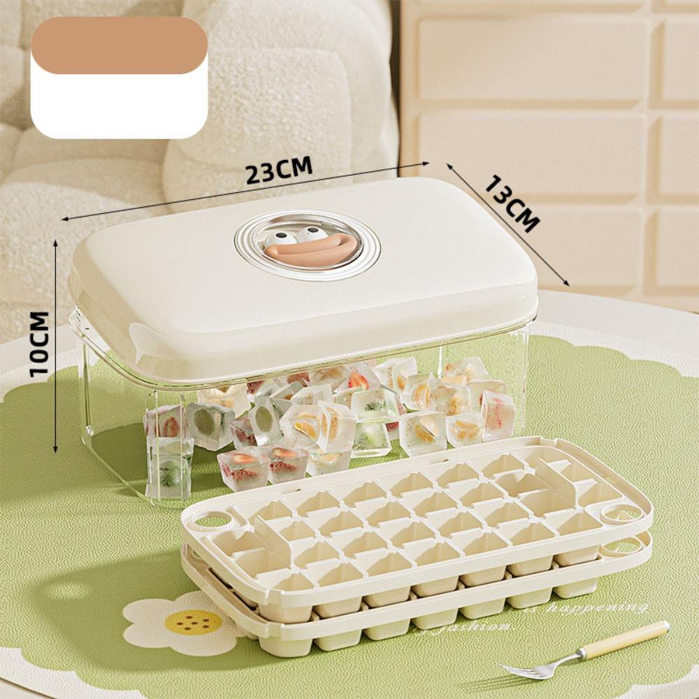 Flexible Ice Trays for Freezer 30/60 Grid Ice Storage Box New Ice Cube Tray Mould Whiskey 60 Grid White
Flexible Ice Trays for Freezer 30/60 Grid Ice Storage Box New Ice Cube Tray Mould Whiskey 60 Grid White