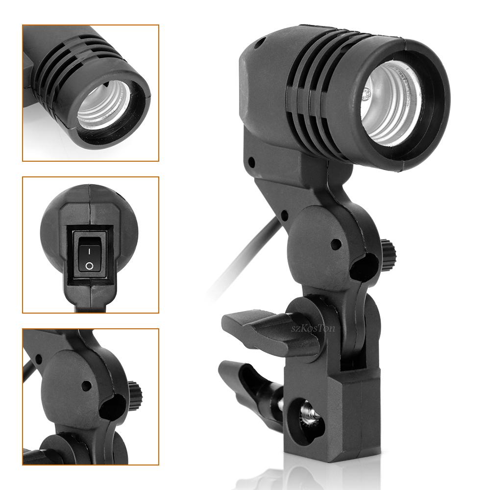 E27 Lamp Holder 1.8m Cable Cord 2Pcs Light Bulb Stand EU/US Plug Socket for Photo Umbrella Holder Photography Light Bulb Mount
E27 Lamp Holder 1.8m Cable Cord 2Pcs Light Bulb Stand EU/US Plug Socket for Photo Umbrella Holder Photography Light Bulb Mount