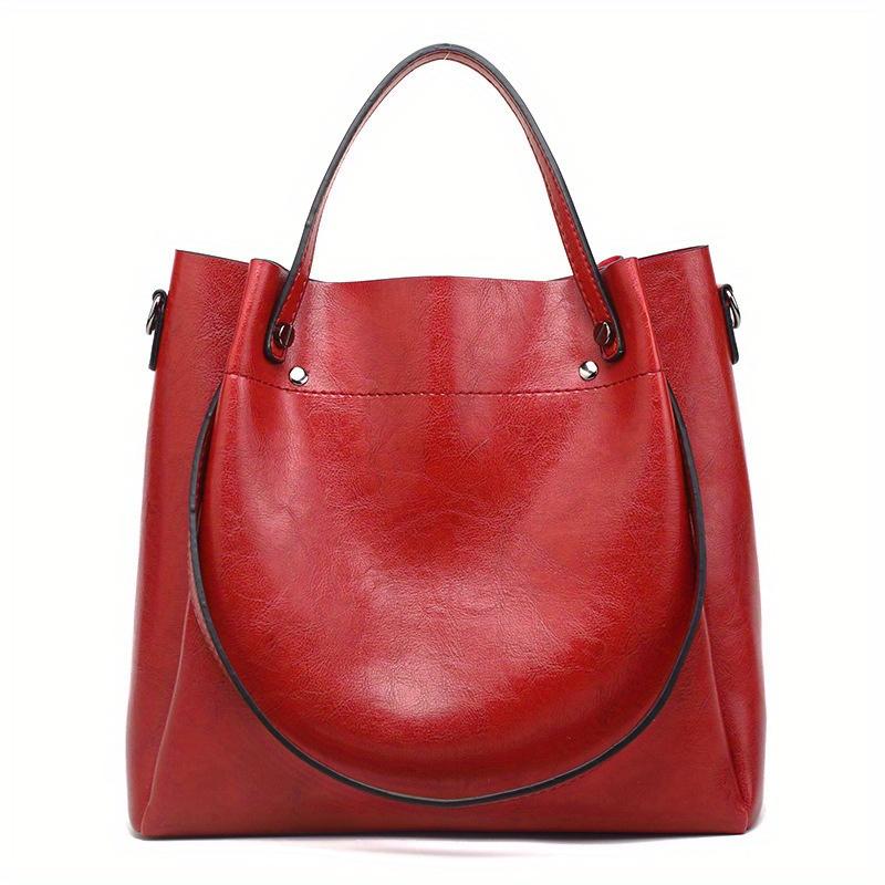 Women s PU leather single shoulder crossbody handbag with multiple large capacity and multiple pockets (30cm<Max Length<50cm) червоний
Women s PU leather single shoulder crossbody handbag with multiple large capacity and multiple pockets (30cm<Max Length<50cm) червоний