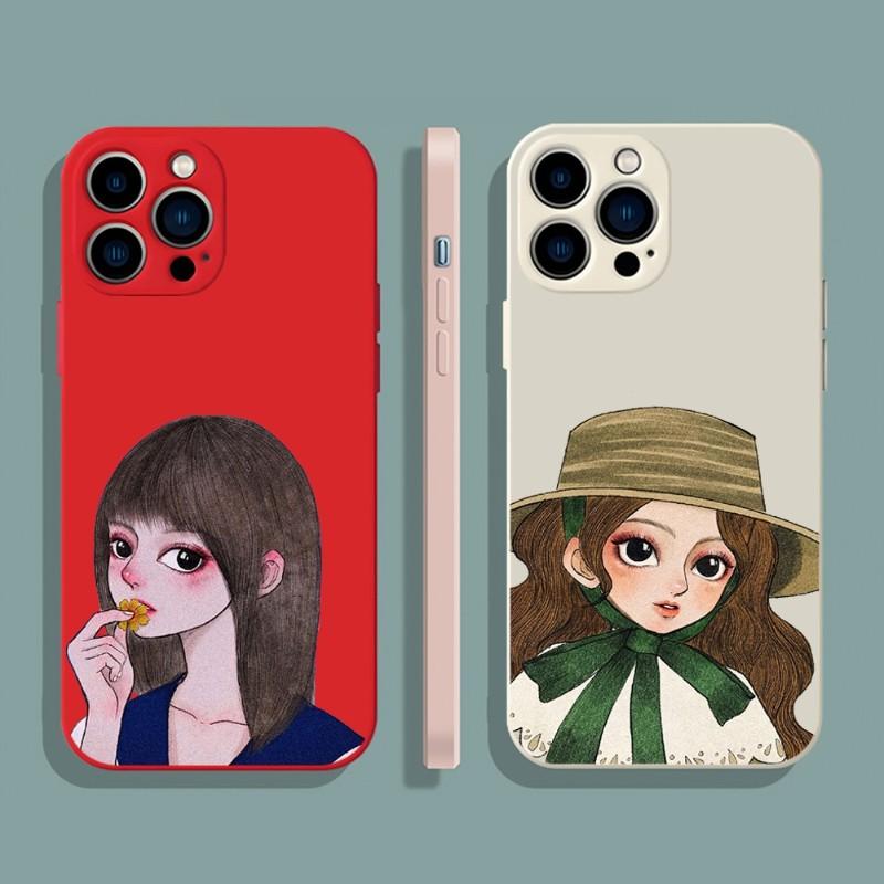 Sweet Girl Hand Drawn Phone Case For IPhone 14 13 11 12 Pro MAX Mini 6 7 8 Plus X XR XS MAX SE 2020 5 Soft Silicone TPU Cover iphone 14
Sweet Girl Hand Drawn Phone Case For IPhone 14 13 11 12 Pro MAX Mini 6 7 8 Plus X XR XS MAX SE 2020 5 Soft Silicone TPU Cover iphone 14