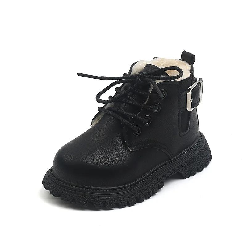 New Children s Fashion Boots Winter Thickened Boys Girls Anti-Skid Warm Boots Side Zipper Solid Color Kids Casual Shoes I06191 21 чорний
New Children s Fashion Boots Winter Thickened Boys Girls Anti-Skid Warm Boots Side Zipper Solid Color Kids Casual Shoes I06191 21 чорний