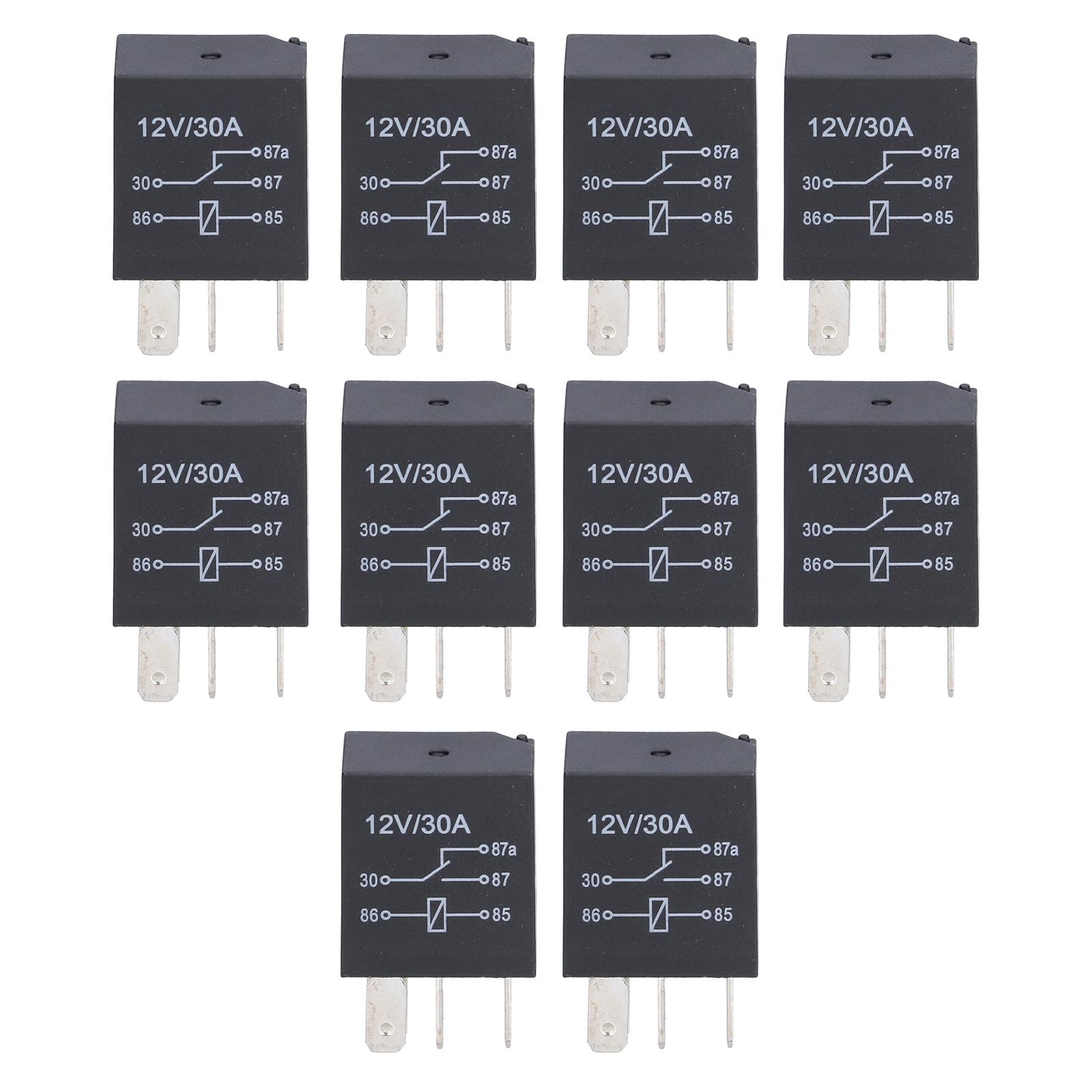 10Pcs Violet Relay 12V 30A Waterproof Set Kit for Automobile Fog Lamp Air Conditioner5 Pin
10Pcs Violet Relay 12V 30A Waterproof Set Kit for Automobile Fog Lamp Air Conditioner5 Pin