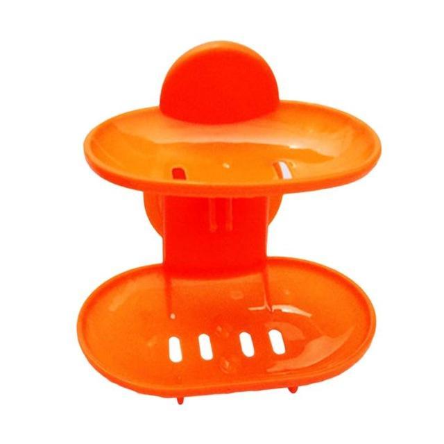 Аксессуары для ванной комнаты Мыльница двухъярусная держатель на присоске мыльница корзина для хранения мыльница подставка ADM оранжевый
Аксессуары для ванной комнаты Мыльница двухъярусная держатель на присоске мыльница корзина для хранения мыльница подставка ADM оранжевый