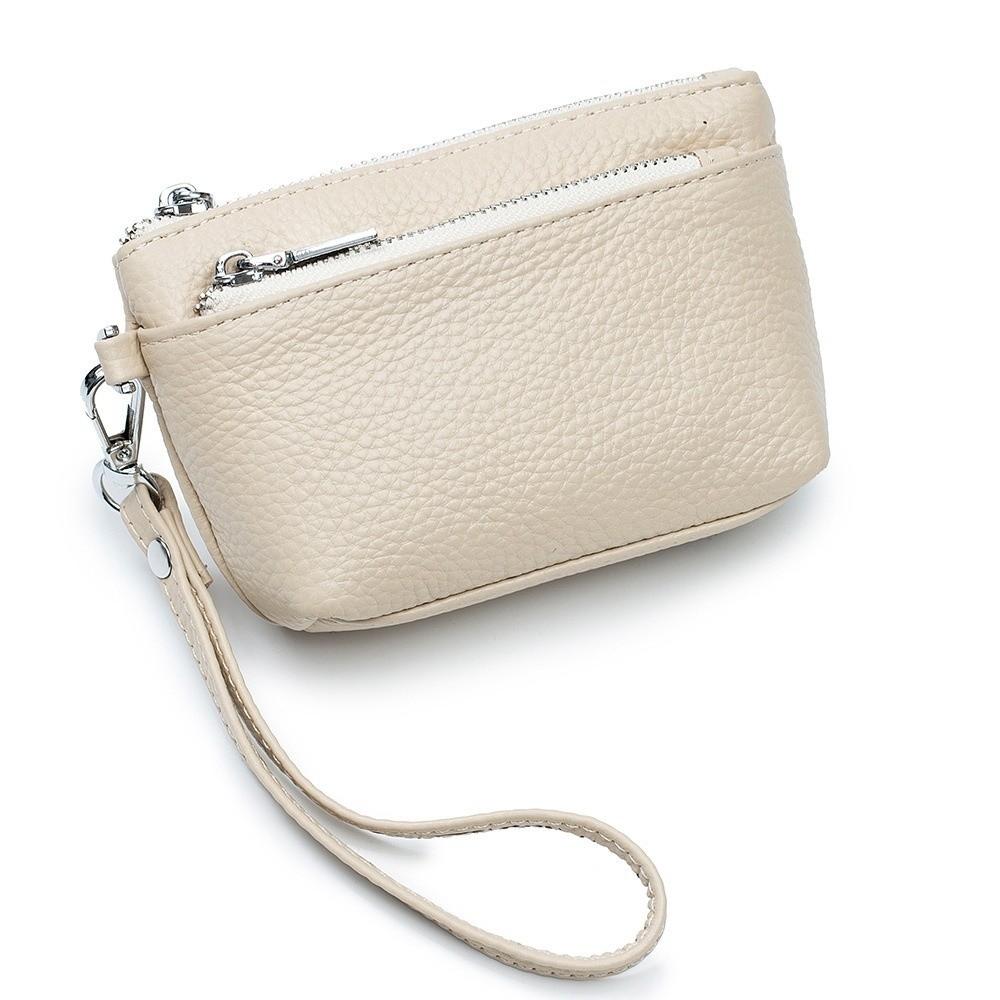 Fashion Soft Genuine Leather Wallets Solid Color Large Capacity Wristlet Coin Purse Portable Small Travel Organizer Pouch
Fashion Soft Genuine Leather Wallets Solid Color Large Capacity Wristlet Coin Purse Portable Small Travel Organizer Pouch