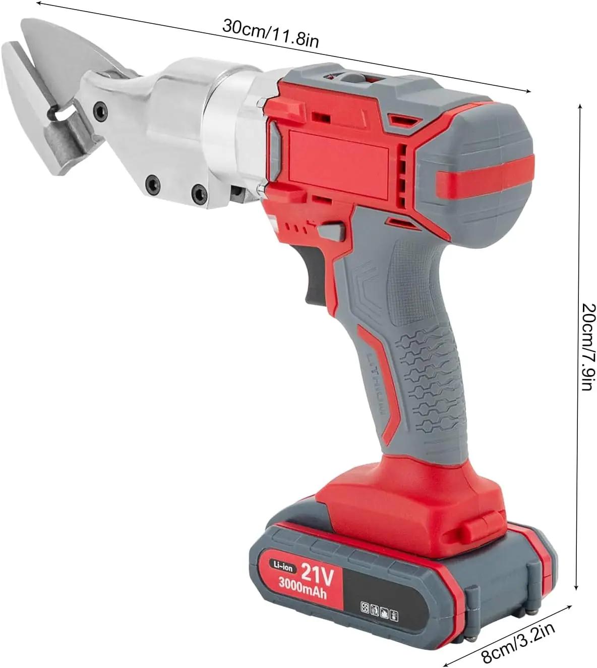 21V 600W Electric Metal Shear, Chrome Vanadium Steel Alloy Shear Head Electric Metal Cutter, 2-Speed Adjustable Metal Shear червоний
21V 600W Electric Metal Shear, Chrome Vanadium Steel Alloy Shear Head Electric Metal Cutter, 2-Speed Adjustable Metal Shear червоний