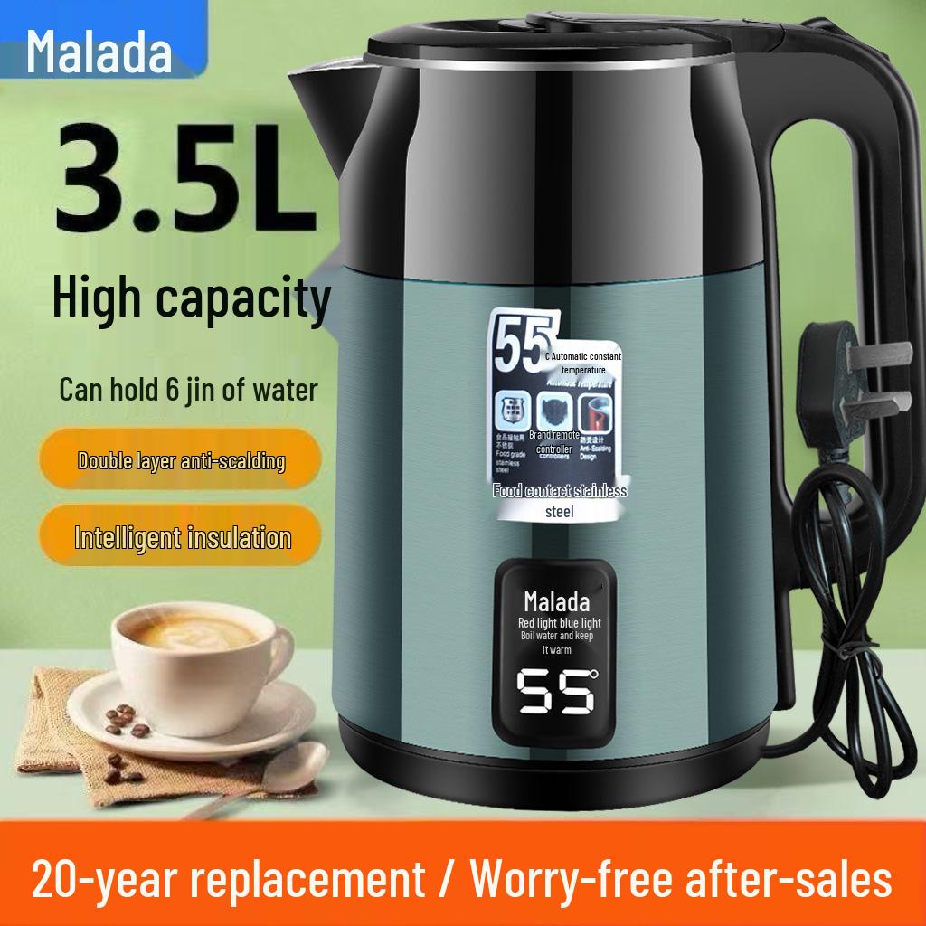 Durable Electric Kettle with Keep Warm Function, Fast Boil, Large Capacity, 304 Stainless Steel, Auto Power Off
Durable Electric Kettle with Keep Warm Function, Fast Boil, Large Capacity, 304 Stainless Steel, Auto Power Off