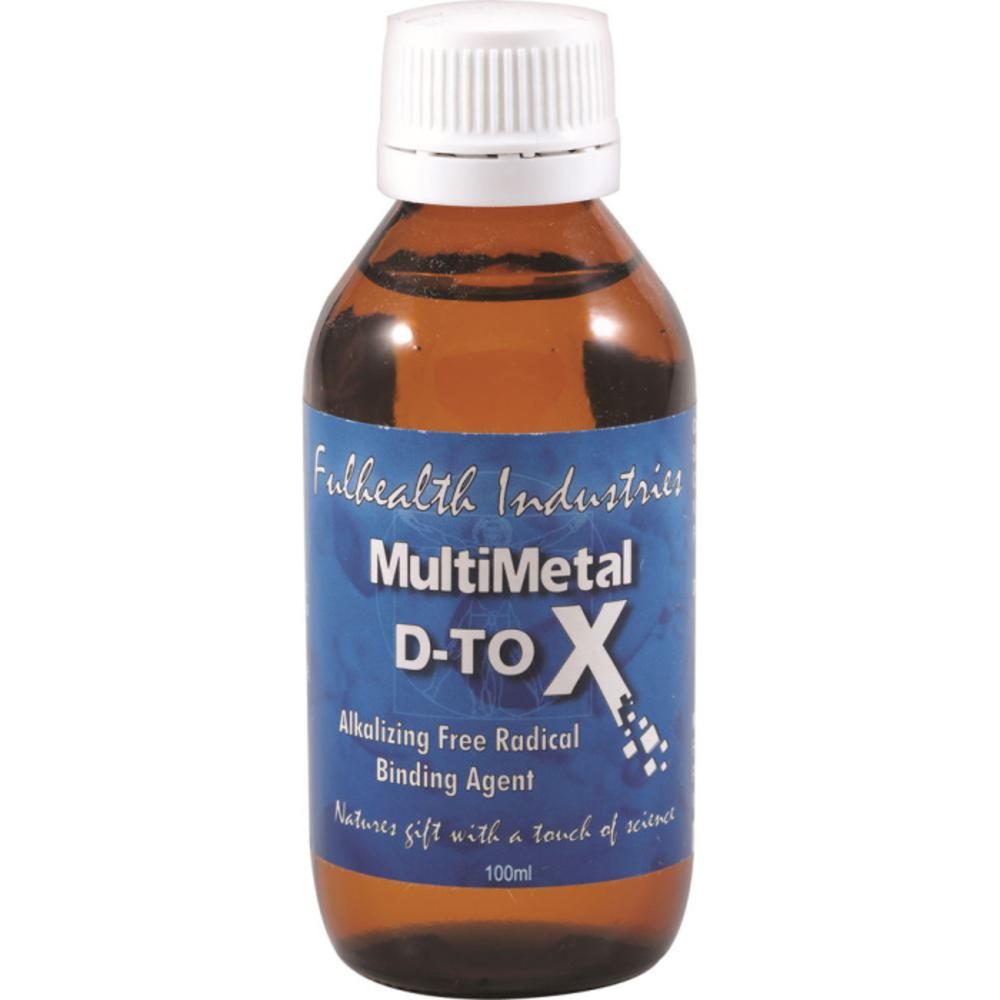 Fulhealth Industries MultiMetal D ToX 100ml
Fulhealth Industries MultiMetal D ToX 100ml