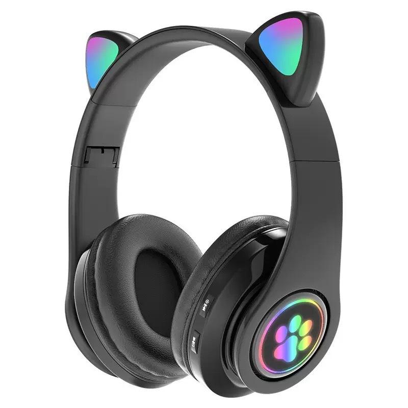 Cat Ear Bluetooth Headset Cat Paw Wireless Luminous Gaming Headset Bluetooth Headset чорний
Cat Ear Bluetooth Headset Cat Paw Wireless Luminous Gaming Headset Bluetooth Headset чорний