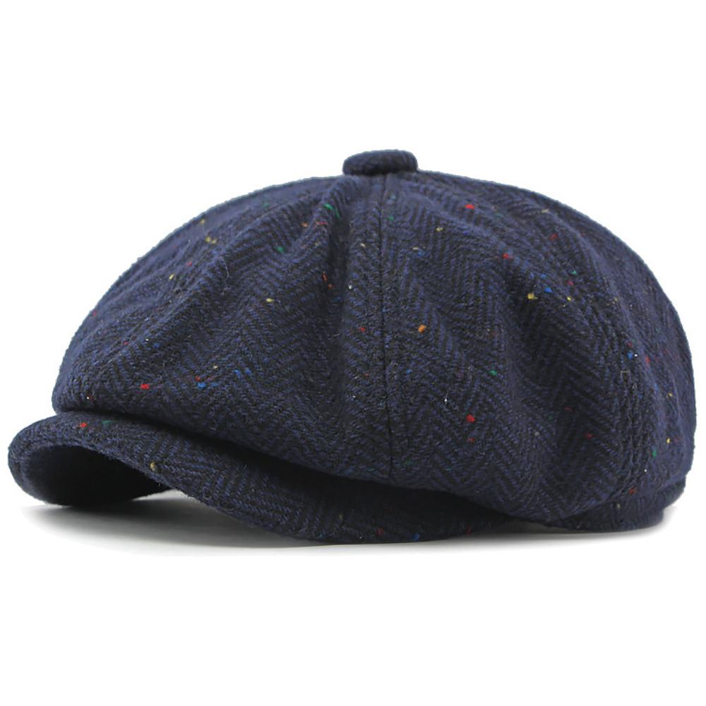 HT4253 Beret Cap Men Women Vintage Octagonal Cap Spring Autumn Striped Wool Beret Hat Colored Dot Flat Cap Berets 56-58cm темно-синього кольору
HT4253 Beret Cap Men Women Vintage Octagonal Cap Spring Autumn Striped Wool Beret Hat Colored Dot Flat Cap Berets 56-58cm темно-синього кольору