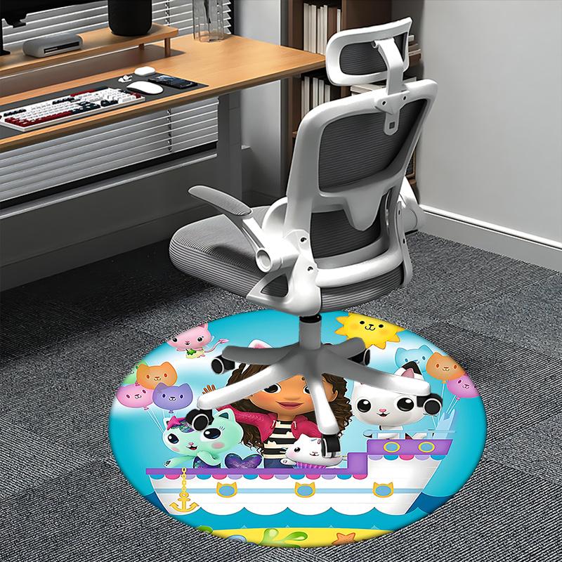 Cat & Friends Chair Mat - Round Carpet for Home Decor, Office, Living Room 80cm
Cat & Friends Chair Mat - Round Carpet for Home Decor, Office, Living Room 80cm