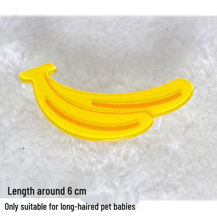 Fruit-Style Plastic Hair Clip for Yorkshire Terrier & Maltese Dogs - Fur Friendly
Fruit-Style Plastic Hair Clip for Yorkshire Terrier & Maltese Dogs - Fur Friendly