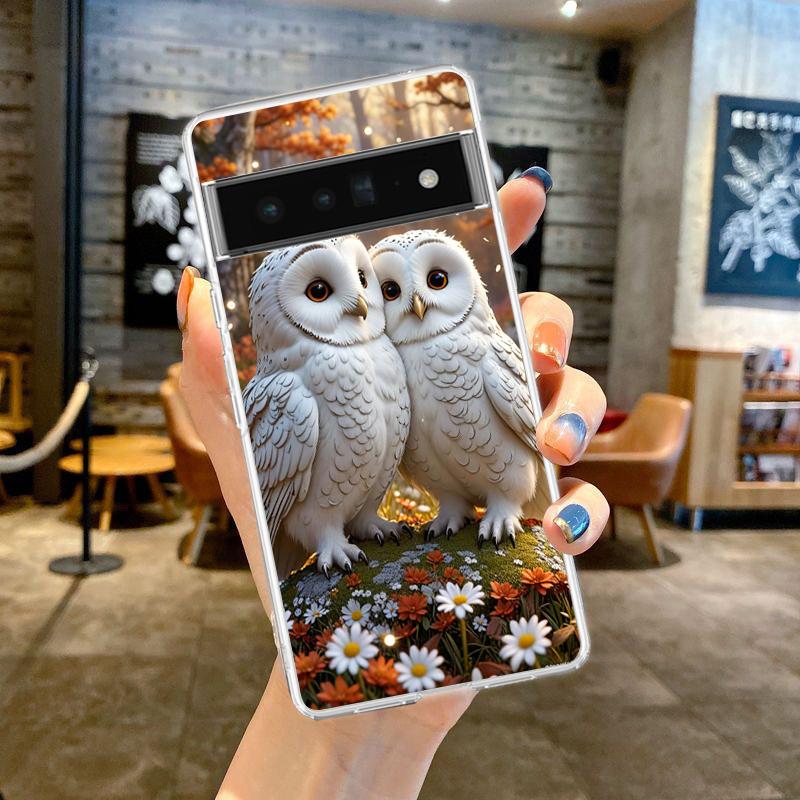 Phone Case Cover for Google Pixel 9 8 7 6 5 4 4XL 7A 6A 5A 4A 3A Pro XL 5G Transparent Soft TPU Shell Cute Owl Pattern Funda Bag Pixel 7
Phone Case Cover for Google Pixel 9 8 7 6 5 4 4XL 7A 6A 5A 4A 3A Pro XL 5G Transparent Soft TPU Shell Cute Owl Pattern Funda Bag Pixel 7