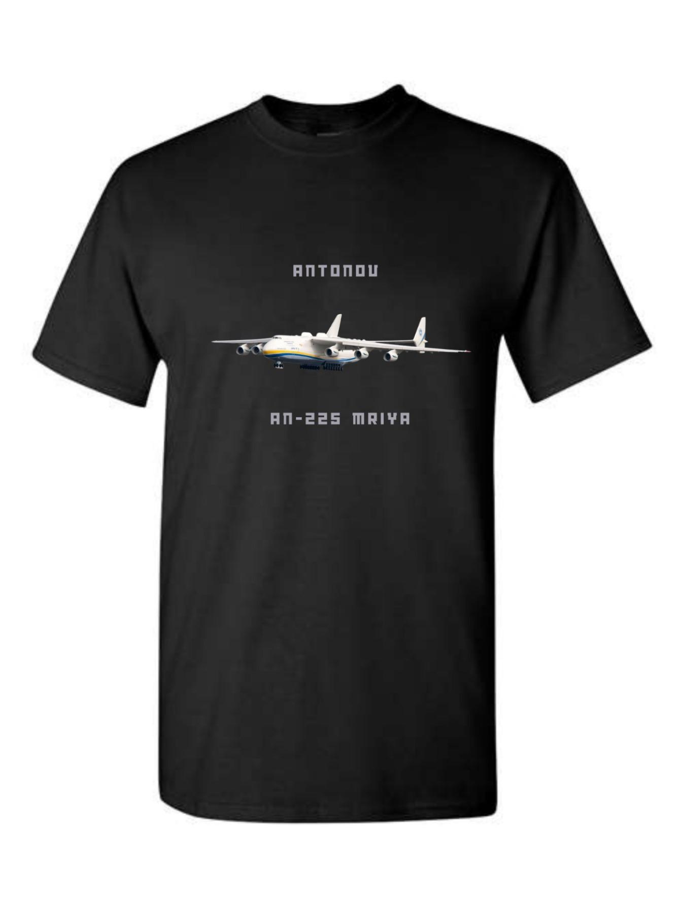 Antonov An225 Mriya Graphic 100 cotton summer short sleeve casual Oneck mens printed Tshirt S
Antonov An225 Mriya Graphic 100 cotton summer short sleeve casual Oneck mens printed Tshirt S