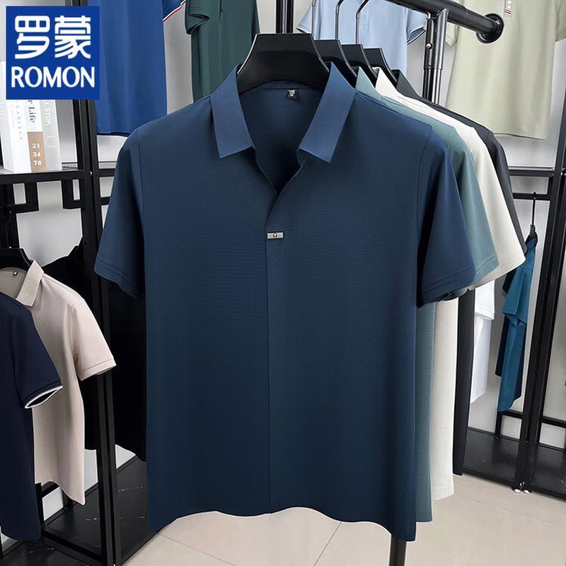ROMON Men s Cooling Stretch Short-Sleeve Polo Shirt L
ROMON Men s Cooling Stretch Short-Sleeve Polo Shirt L