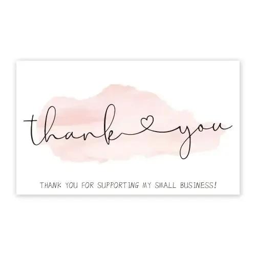30pcs/pack Copperboard Thank You Cards - Gift/Business Packaging Decor, Handmade Wrapping Accessories
30pcs/pack Copperboard Thank You Cards - Gift/Business Packaging Decor, Handmade Wrapping Accessories