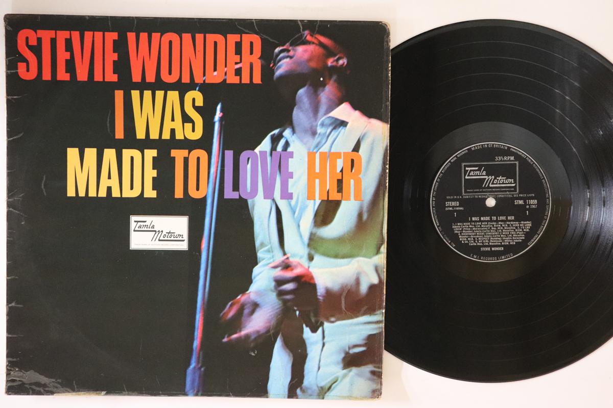 LP Record STEVIE WONDER I Was Made To Love Her STML11059 TAMLA MOTOWN 1967 UK SoulFunk Used
LP Record STEVIE WONDER I Was Made To Love Her STML11059 TAMLA MOTOWN 1967 UK SoulFunk Used
