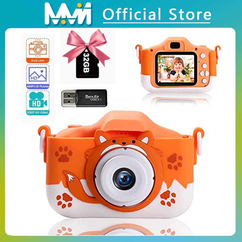 HD 1080P Kids Digital Camera 20MP Children Camera with USB Charger Built-In Game Camera Shockproof Silicone Protection Cover
HD 1080P Kids Digital Camera 20MP Children Camera with USB Charger Built-In Game Camera Shockproof Silicone Protection Cover