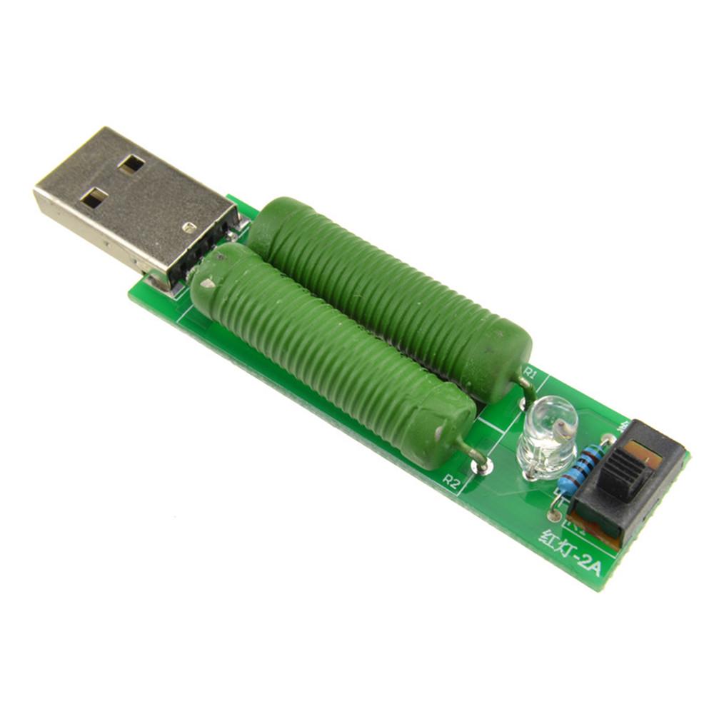 Usb Resistor DC Electronic Load With Switch Adjustable 3 Current 5V1A/2A Battery Capacity Voltage Discharge Resistance Tester
Usb Resistor DC Electronic Load With Switch Adjustable 3 Current 5V1A/2A Battery Capacity Voltage Discharge Resistance Tester