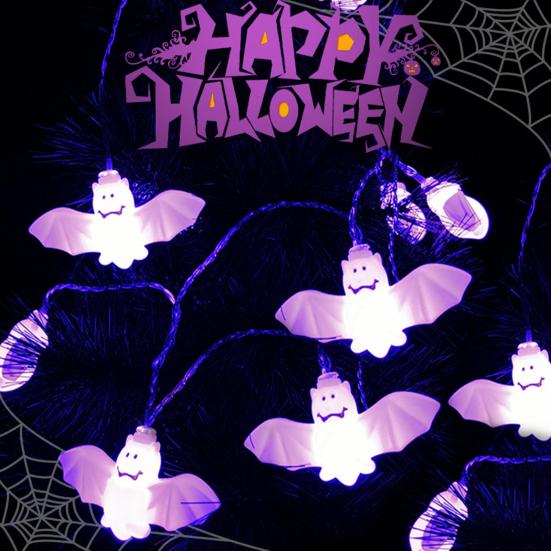 2Pcs Halloween LED Bat String Lights Waterproof Decorations Battery Operated Colorful Indoor Wall Decor
2Pcs Halloween LED Bat String Lights Waterproof Decorations Battery Operated Colorful Indoor Wall Decor