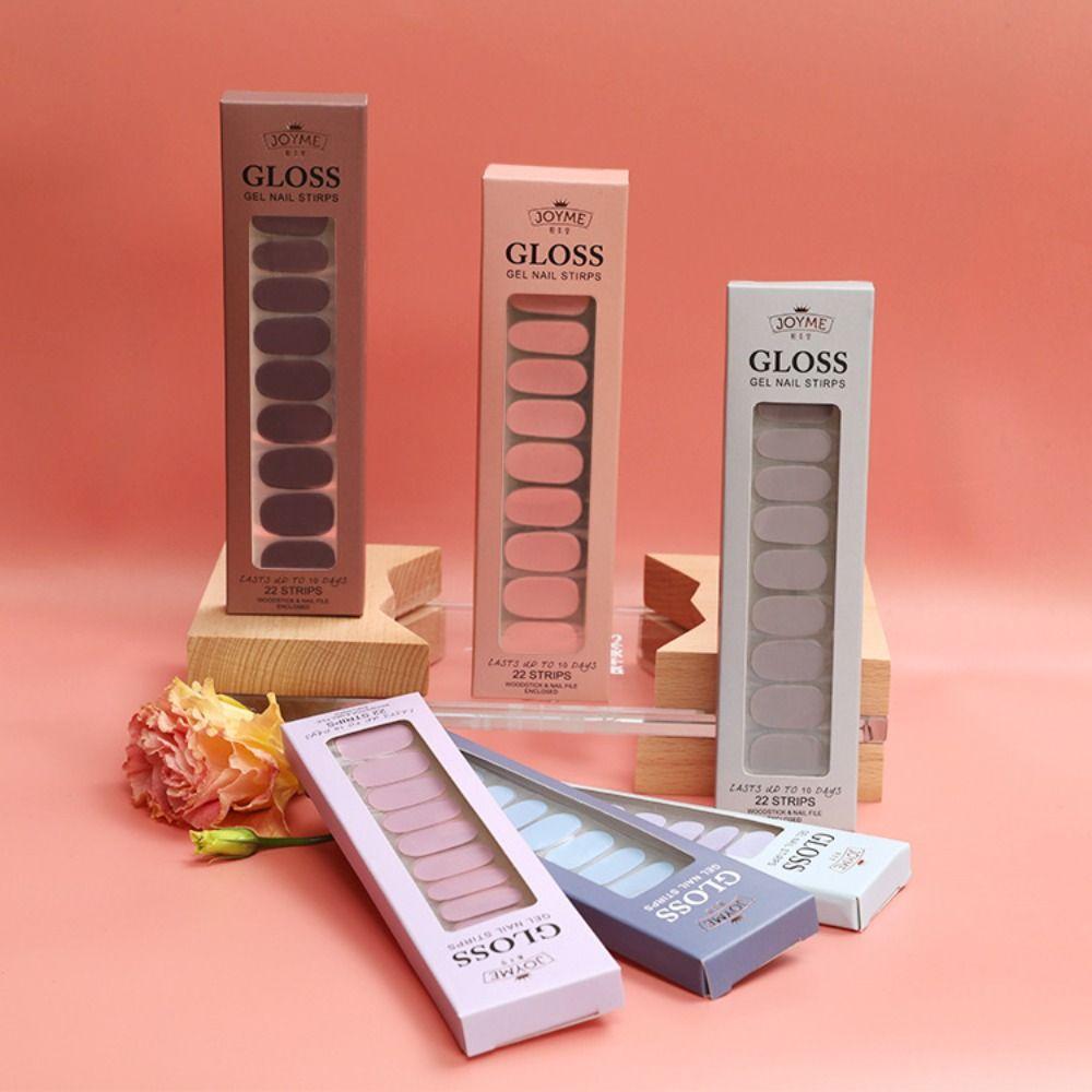 Self Adhesive 22 Pcs Girls Manicure Nail Polish Strips Nail Stickers Nail Art Decal Full Nail Wraps
Self Adhesive 22 Pcs Girls Manicure Nail Polish Strips Nail Stickers Nail Art Decal Full Nail Wraps