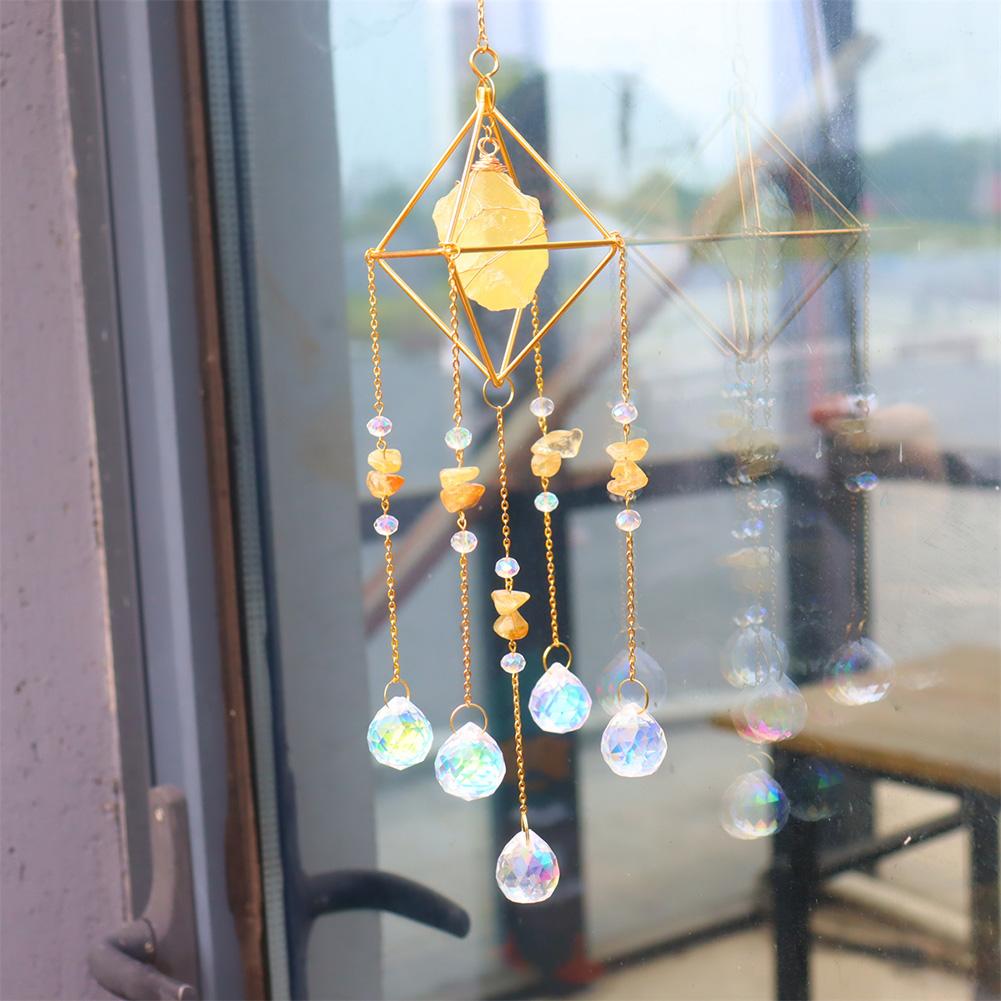 Hanging Sun Catcher Creative Light Catching Wind Chime Versatile Rainbow Maker Ornament for Wedding Decoration
Hanging Sun Catcher Creative Light Catching Wind Chime Versatile Rainbow Maker Ornament for Wedding Decoration