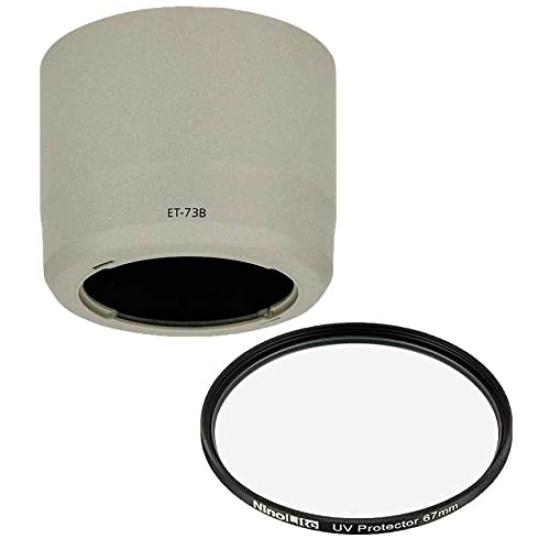 NinoLite Set IS USM Lens Hood UV Filter 67mm Filters and Lens Caps Can Be Attached Reversely 2-Piece ET-73B, EF70-300mm F4-5.6L + /
NinoLite Set IS USM Lens Hood UV Filter 67mm Filters and Lens Caps Can Be Attached Reversely 2-Piece ET-73B, EF70-300mm F4-5.6L + /
