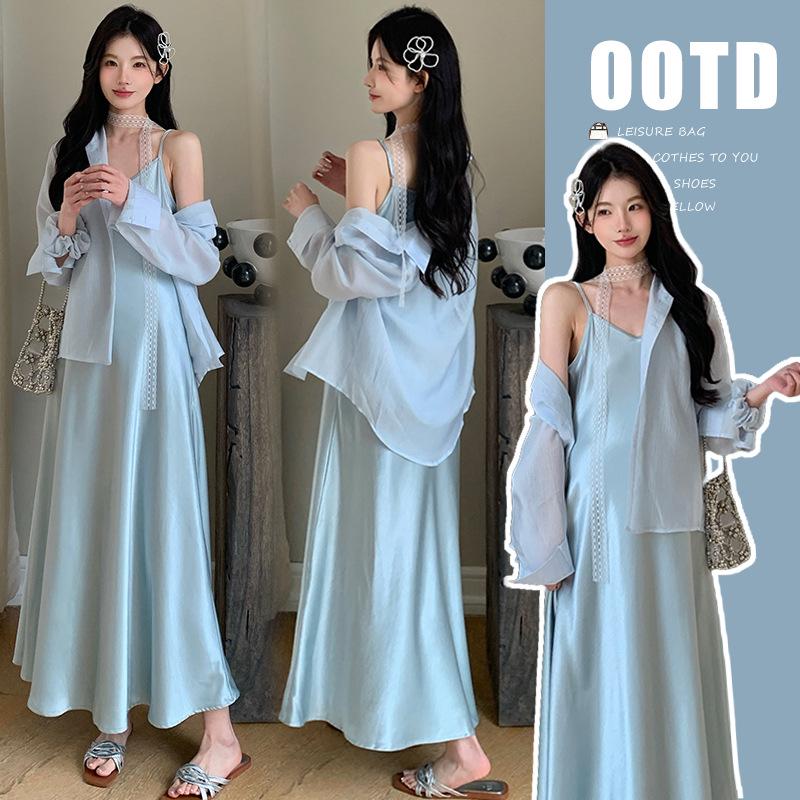 2026 Spring Korean-Style Maternity Acetate Camisole Dress & Sun Protection Cardigan 2-Piece Set 2XL
2026 Spring Korean-Style Maternity Acetate Camisole Dress & Sun Protection Cardigan 2-Piece Set 2XL