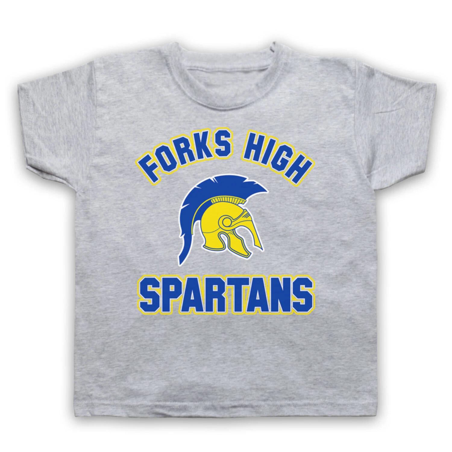 FORKS HIGH SPARTANS TWILIGHT UNOFFICIAL VAMPIRE FILM KIDS CHILDS T-shirt 140
FORKS HIGH SPARTANS TWILIGHT UNOFFICIAL VAMPIRE FILM KIDS CHILDS T-shirt 140