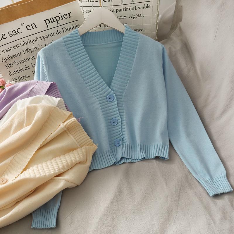 Women s Knitted Cardigan Sweater - Flattering Neckline, Pairs with High-Waisted Pants for a Slim Look, Trendy Solid Color Outerwear One Size (Priority Shipping for Followers) небо синє кольору
Women s Knitted Cardigan Sweater - Flattering Neckline, Pairs with High-Waisted Pants for a Slim Look, Trendy Solid Color Outerwear One Size (Priority Shipping for Followers) небо синє кольору