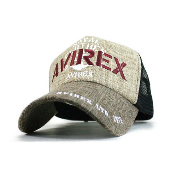AVIREX AX Mesh Cap Men s Hat Popular Trend Brand Spring Summer Autumn Winter Father s Day Gift Present (Beige)
AVIREX AX Mesh Cap Men s Hat Popular Trend Brand Spring Summer Autumn Winter Father s Day Gift Present (Beige)