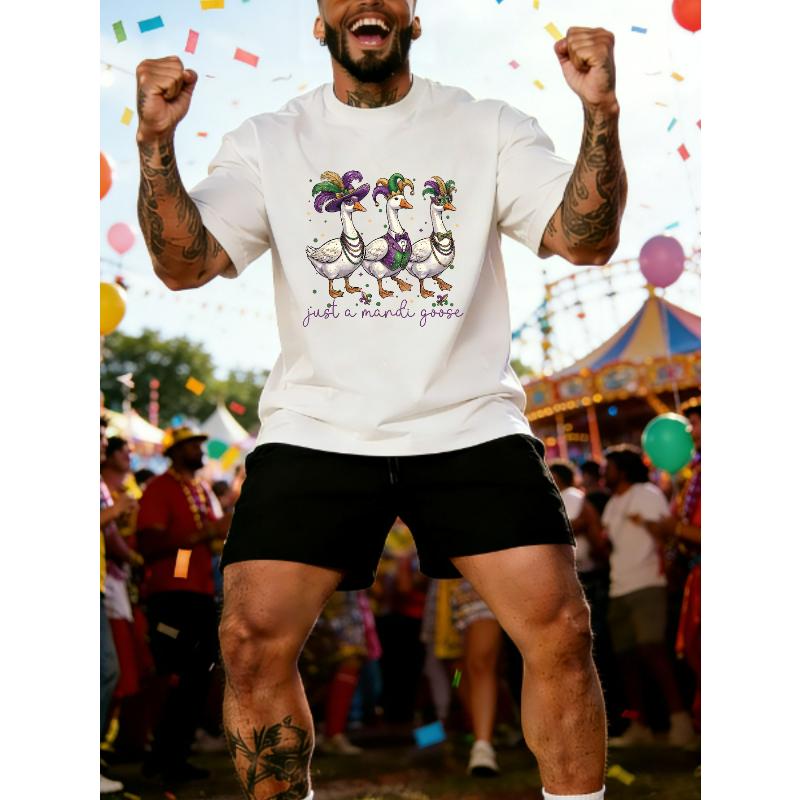 Carnival atmosphere is full! Mandi Goose Clown Hat Duck T-shirt party is super eye-catching. XXL білий
Carnival atmosphere is full! Mandi Goose Clown Hat Duck T-shirt party is super eye-catching. XXL білий
