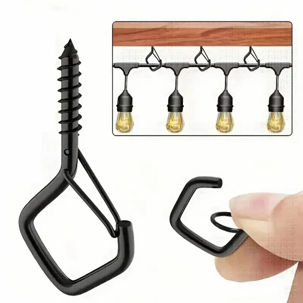 10 PCS Square Snap Safety Hooks Diamond Shaped Hangers Sturdy Anti-Drop Q-Type Hooks Type A
10 PCS Square Snap Safety Hooks Diamond Shaped Hangers Sturdy Anti-Drop Q-Type Hooks Type A