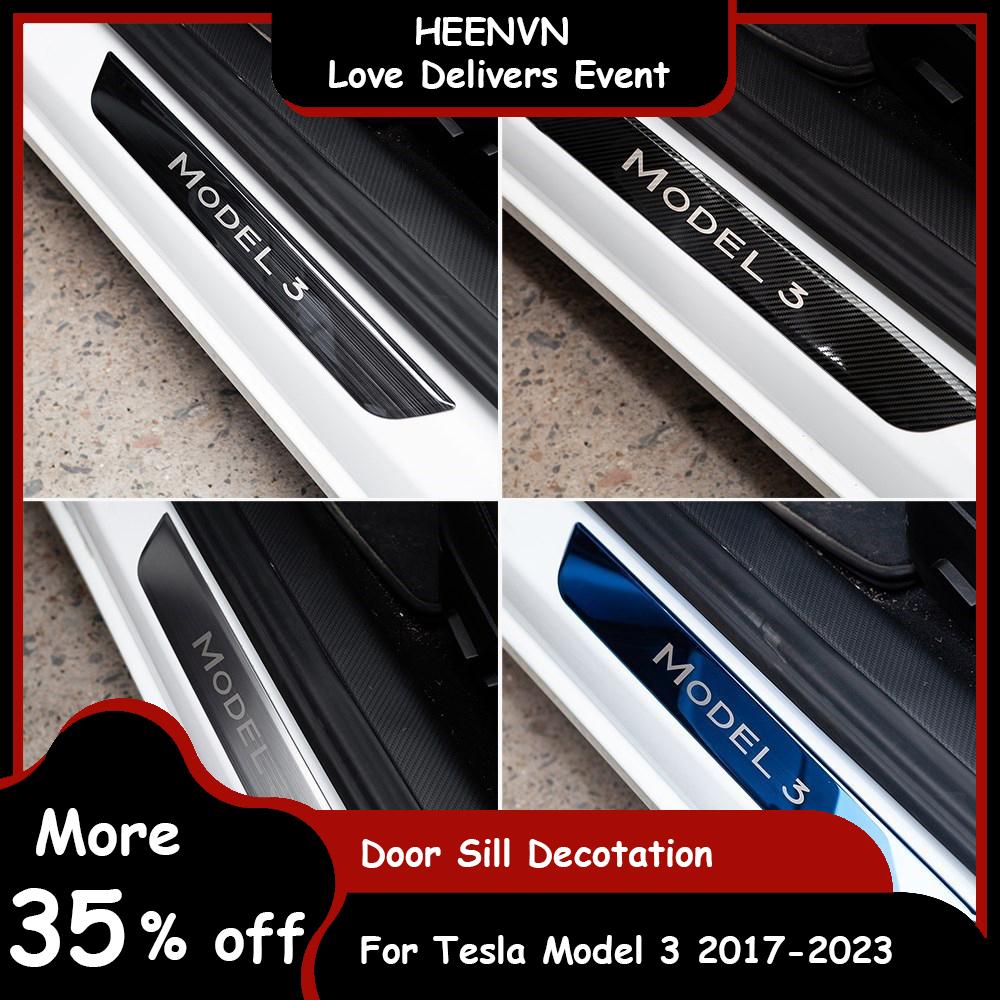 Heenvn Model3 2023 Крышка для украшения дверного порога для Tesla Model 3 2022 Аксессуары Полоса защиты педали Карбон
Heenvn Model3 2023 Крышка для украшения дверного порога для Tesla Model 3 2022 Аксессуары Полоса защиты педали Карбон