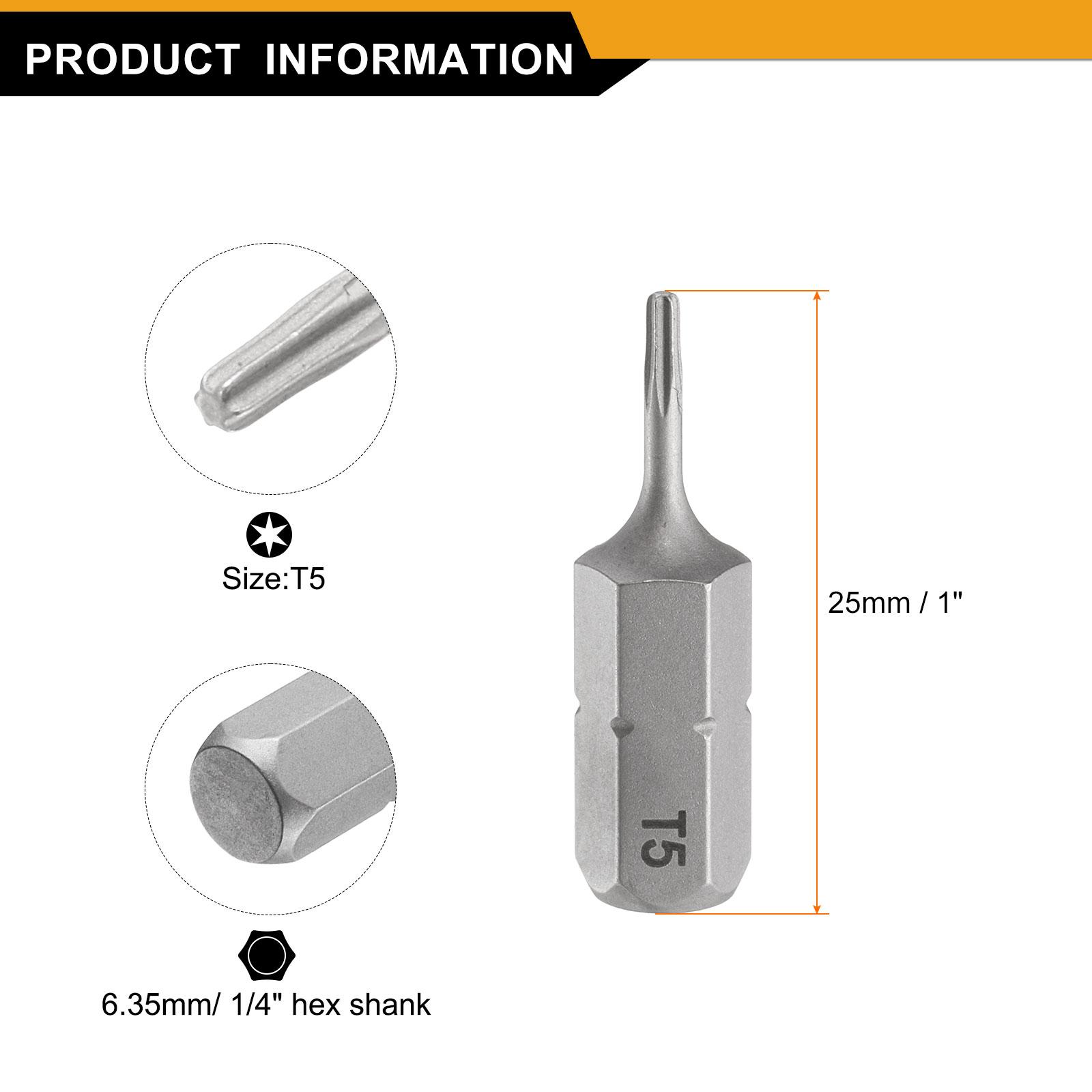 2/5/10pcs Phillips Slotted Hex Torx Screwdriver Bit 1/4 Hex Shank Magnetic Cross Flat Hexagon Head S2 Steel Screw Driver Bit 2pcs
2/5/10pcs Phillips Slotted Hex Torx Screwdriver Bit 1/4 Hex Shank Magnetic Cross Flat Hexagon Head S2 Steel Screw Driver Bit 2pcs