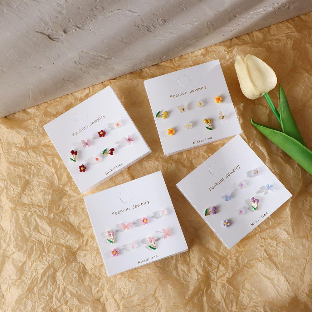 Female Girl Zinc Zinc Alloy Korean Style Earrings Fashion Jewelry Women Stud Earrings Flower Earrings Set
Female Girl Zinc Zinc Alloy Korean Style Earrings Fashion Jewelry Women Stud Earrings Flower Earrings Set