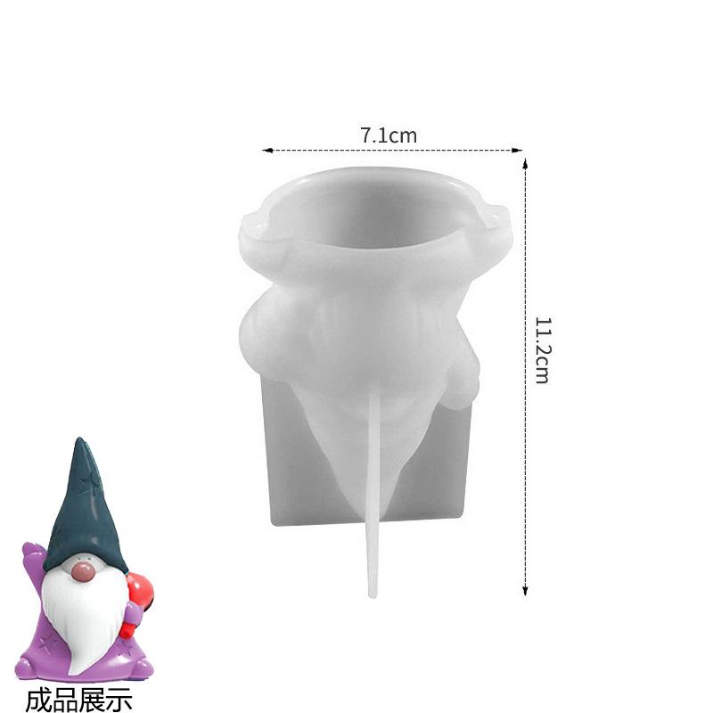 Cute elf and snowman silicone mold, silicone mold DIY production, Christmas decoration, living room pendant desktop decoration
Cute elf and snowman silicone mold, silicone mold DIY production, Christmas decoration, living room pendant desktop decoration