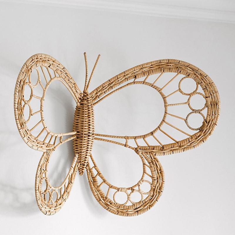 Nordic Rattan Butterfly Wall Decor Ornaments Handmade Woven Butterfly Craftwork Room Decorations Pastoral Home Decor Photo Props
Nordic Rattan Butterfly Wall Decor Ornaments Handmade Woven Butterfly Craftwork Room Decorations Pastoral Home Decor Photo Props