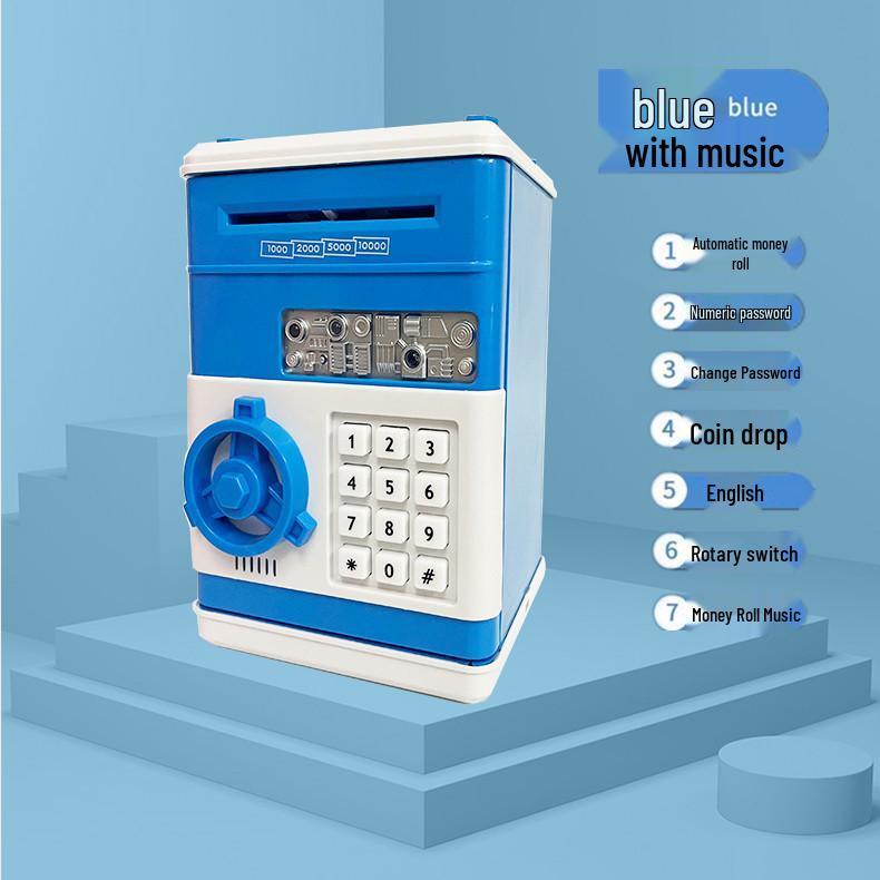 Automatic Password Piggy Bank for Kids – Creative ATM-Style Electric Money Safe Battery Not Included
Automatic Password Piggy Bank for Kids – Creative ATM-Style Electric Money Safe Battery Not Included