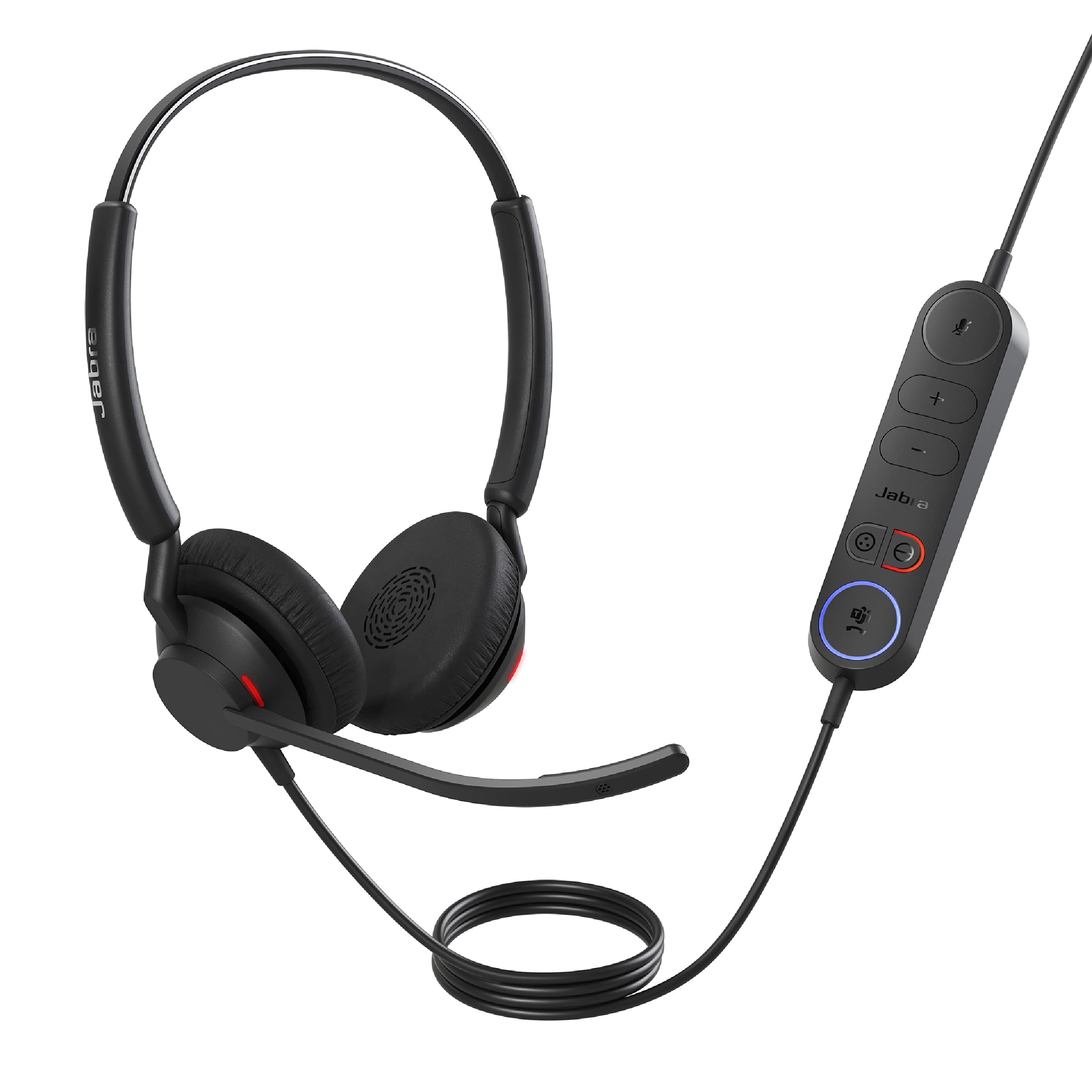 Jabra Engage 40 Wired Stereo Inline Call Noise MS Team Compatible with Other Black Headset, Control, Cancellation, 2-Mic Technology, Ultra-Light чорний
Jabra Engage 40 Wired Stereo Inline Call Noise MS Team Compatible with Other Black Headset, Control, Cancellation, 2-Mic Technology, Ultra-Light чорний
