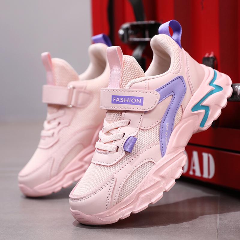 Girls Athletic Shoes Pink Breathable Running Sneakers for Children Anti-Slip Comfortable Sports Tennis Walking Shoes Hook & Loop 28
Girls Athletic Shoes Pink Breathable Running Sneakers for Children Anti-Slip Comfortable Sports Tennis Walking Shoes Hook & Loop 28