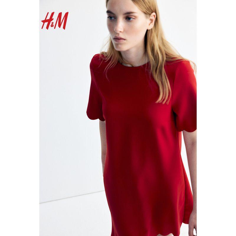 HM Women clothes Red Dress Summer with Holes Twill Wavy Edge Dress 1242746 Red 155/80(XS)
HM Women clothes Red Dress Summer with Holes Twill Wavy Edge Dress 1242746 Red 155/80(XS)